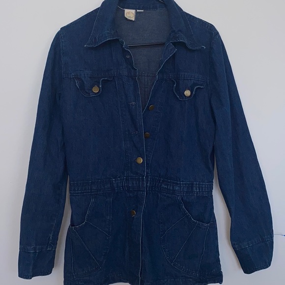 Rumble Seats Vintage denim jacket 70s - Picture 1 of 8